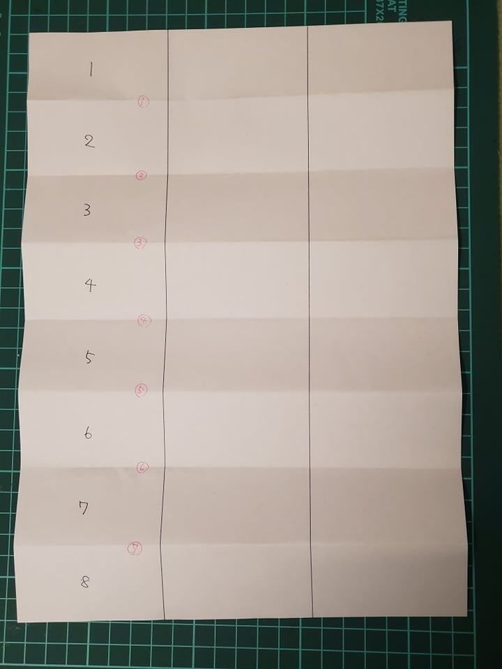 おみくじのサイズを変える際には 簡易で試作をしております オリジナルおみくじ製作所 デザイン自在 サイズ変更可 Aiテンプレあり 株式会社はぴっく